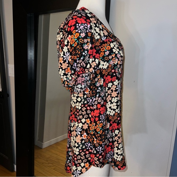 Free People Callie Floral Print Tunic - Size Small - Picture 3 of 9